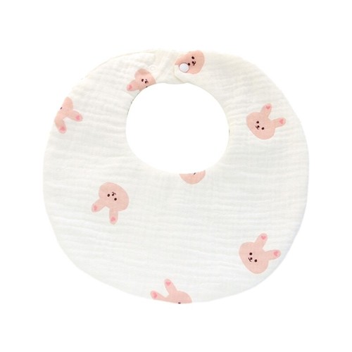 Waterproof Newborn Burp Cloths 6 Layers Baby Bibs Bandana Scarf for Feeding - Picture 3 of 14