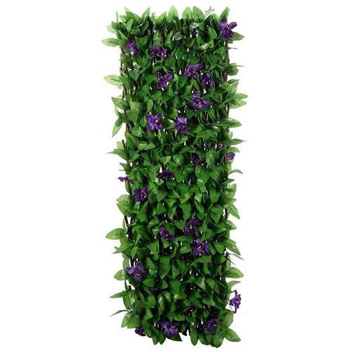 Smart Garden 60cm x 180cm Expanding Lilac Bloom Leaf Trellis Wheelie