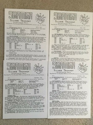 SPAAMFAA Silver Trumpet Official Newsletter Fire Trucks 1996 Issues full set