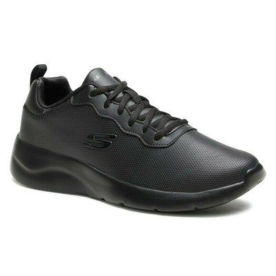 Women's Shoes Sports Memory Foam SKECHERS Dynamight 2.0 Black Sneaker Work  | eBay