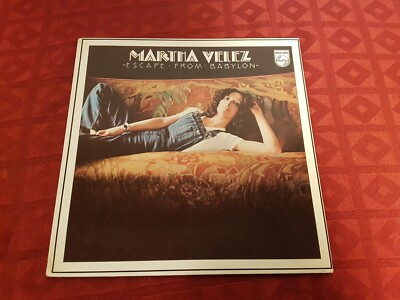LP MARTHA VELEZ Escape From Babylon ~ Prooduced By  Bob Marley 1st/p PHILIPS HOL