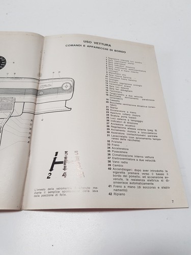 Manuale uso e manutenzione Alfa Romeo Alfetta copertina rossa nuovo edizione '72 - Foto 10 di 24