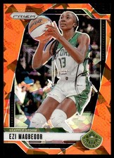 Ezi Magbegor Orange Cracked Ice #50 2024-25 Panini Prizm WNBA Seattle Storm