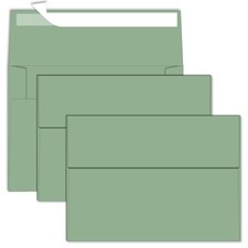 5x7 Envelopes For Invitation A7 Envelope green,50 pack 5x7 card Envelopes Sea...