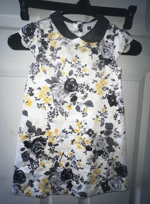 Janie & Jack Sunshine Ave Rose Parade Floral Dress Size 5