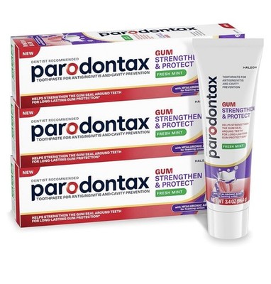 parodontax toothpaste Fresh Mint, 3.4 oz (3 pack) EXP 9/2027  