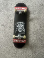 8.25&rdquo; Skateboard Deck With Trucks And Wheels With Dog On Back