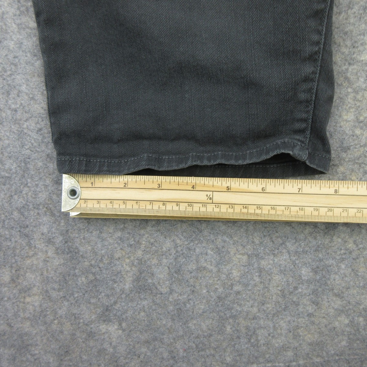 Replay Shorts Mens W30 Grey Denim RBJ 901 MA981 Stretch Button Fly Summer 8317 View 6