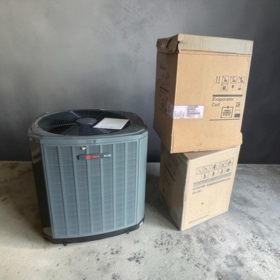 Trane 5 Ton Condenser + 100k Furnace 96% + Coil - Air Conditioner System AC