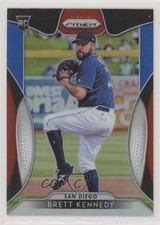 2019 Panini Prizm Tier III Red White & Blue Prizm Brett Kennedy #215 0kr