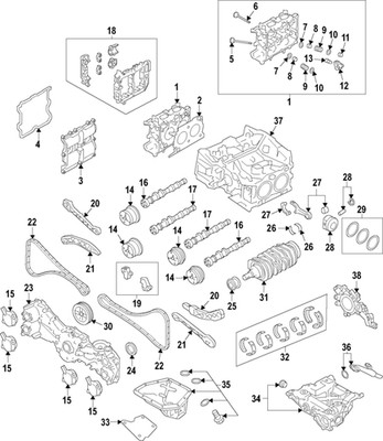 Genuine Subaru Guide 13144AA300