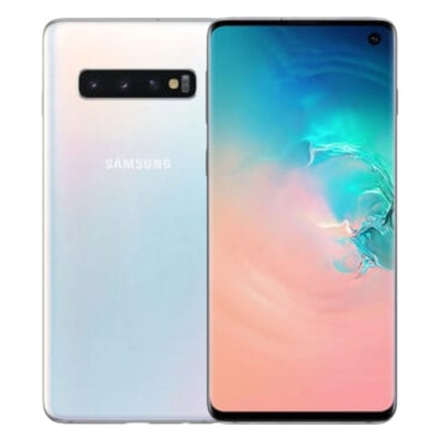 Samsung Galaxy S10 128GB weiß fairer Zustand entsperrt Android Smartphone