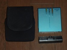 Sharp Portable MD Player Sharp MD-ST77-A Operation Confirmed