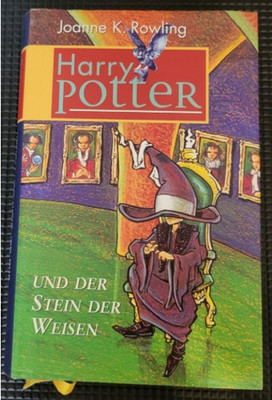 Harry Potter und der Stein der Weisen Buch Alternative Cover Joanne K. Rowling