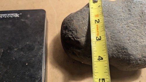 Native American Stone Hammer Club Maul , 6 Pound 11 Oz 7 Inches - Picture 9 of 15