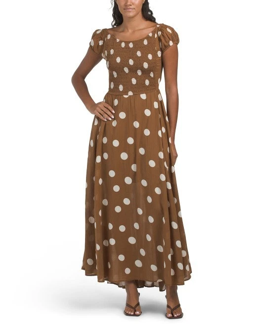 chinese dress ladies Free People One Ciella Printed Maxi Dress – The TLB Boutique main image 1