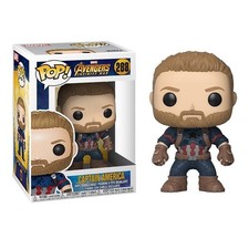 Funko Marvel: Marvel Avengers Infinity War - Captain America - Vengadores Infini