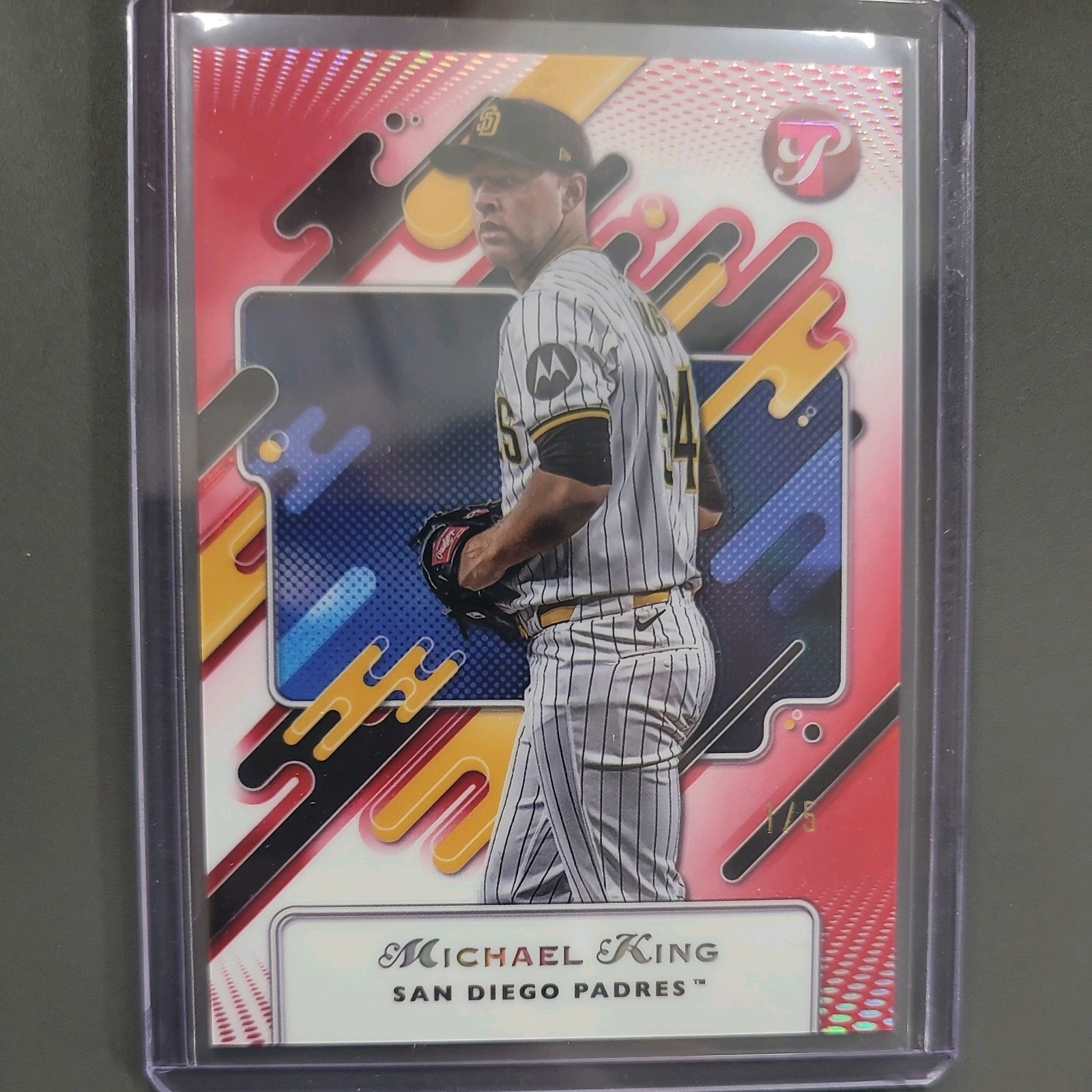 Topps 2025 Pristine San Diego Padres Michael King 1/5