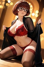 4x6 Fantasy, Anime, waifu, Art Print Character Artwork Collectible By Bazayo