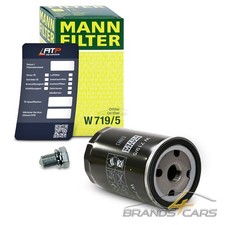 MANN ÖLFILTER+ÖLABLASS-SCHRAUBE FÜR VW SANTANA SCIROCCO 53 VENTO 91-95