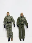 Lot of 2 Vintage 12” Military Action Figures GI Joe Style Camo Soldier Dolls