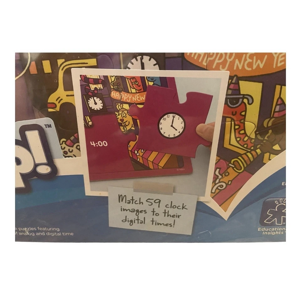 Головоломки Match it Up Time от Educational Insights образование домашнее обучение классы 1+ - Изображение 4 из 4
