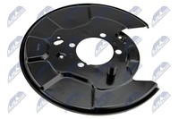 NTY HTO-TY-014 Spritzblech, Bremsscheibe Hinten Links FüR Toyota