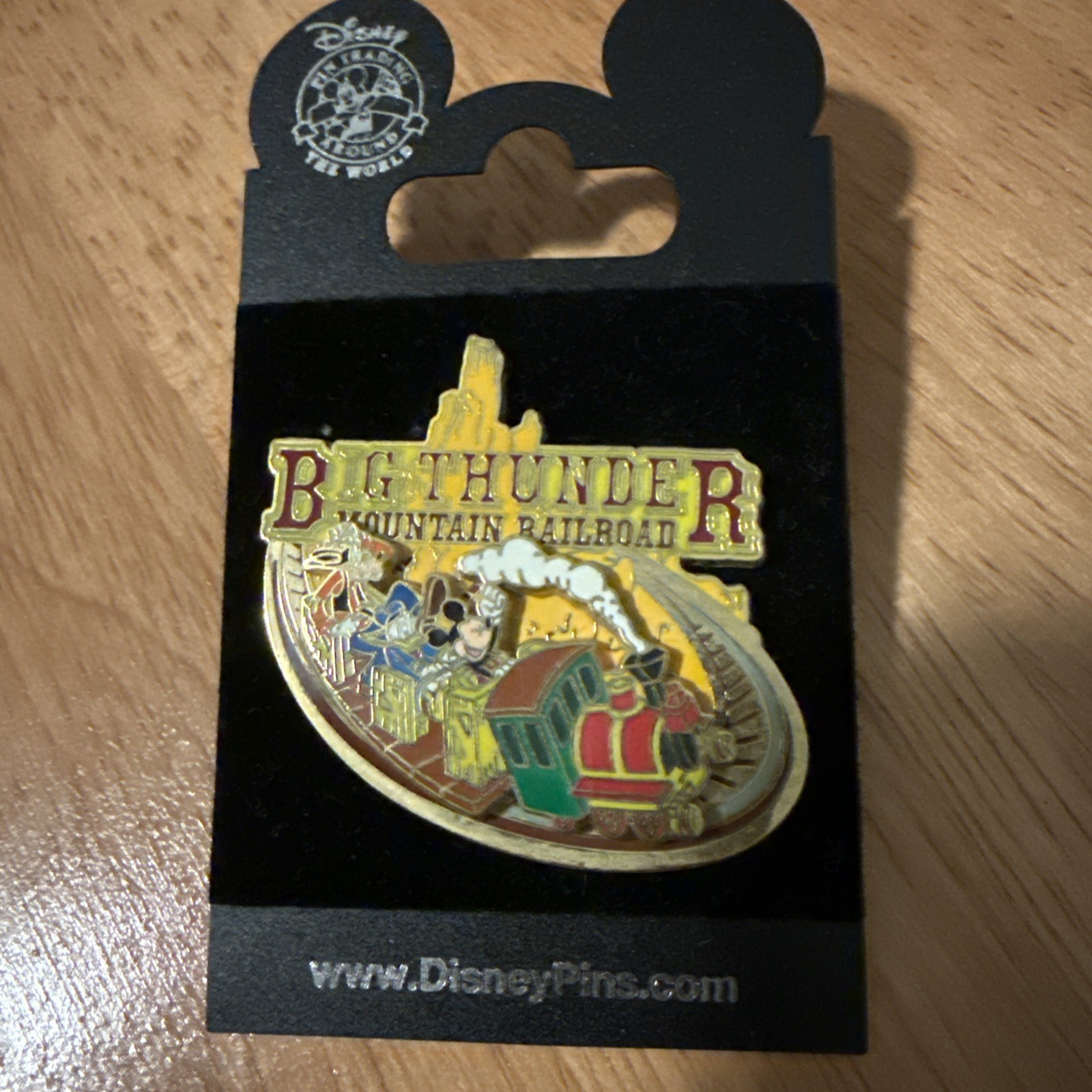 Big Thunder Mountain Railroad Disney Slider Pin – 2008