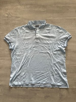 D&G Dolce & Gabbana Polo | Hellblau | Etikett XXXL   FÄLLT AUS WIE ENGE M!