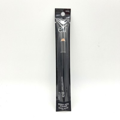 ELF Smoky Kohl Eyeliner Pencil Black Velvet Cream Eyeshadow Smudge Brush
