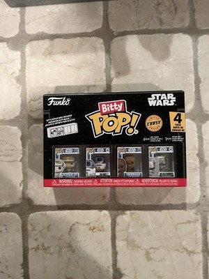 Funko Bitty Pop Star Wars 4 Pack - Han Solo In Carbonite CHASE RARE 1/6