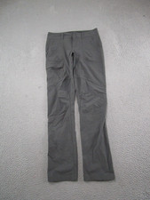Columbia Womens Omni Shade Advanced Repellency Pants Size 4 Nylon Gray