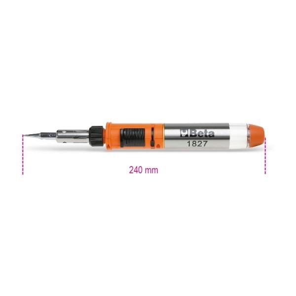 Micro Saldatore a Gas Regolabile Professionale 1827 - Kit per Manutenzione