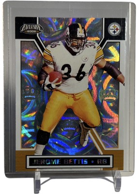 2002 Pacific Exclusive Jerome Bettis Pittsburgh Steelers Card #133 W/Top Loader