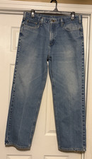 CARHARTT  Men's Carhartt Jeans, Medium Wash Denim, Men's Jeans Size 38x32