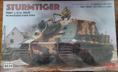 1:35 Ryefield Model 5035 Sturmtiger selten