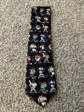 Vintage Looney Tunes Tasmanian Devil TAZ Neck Tie Sports 1997