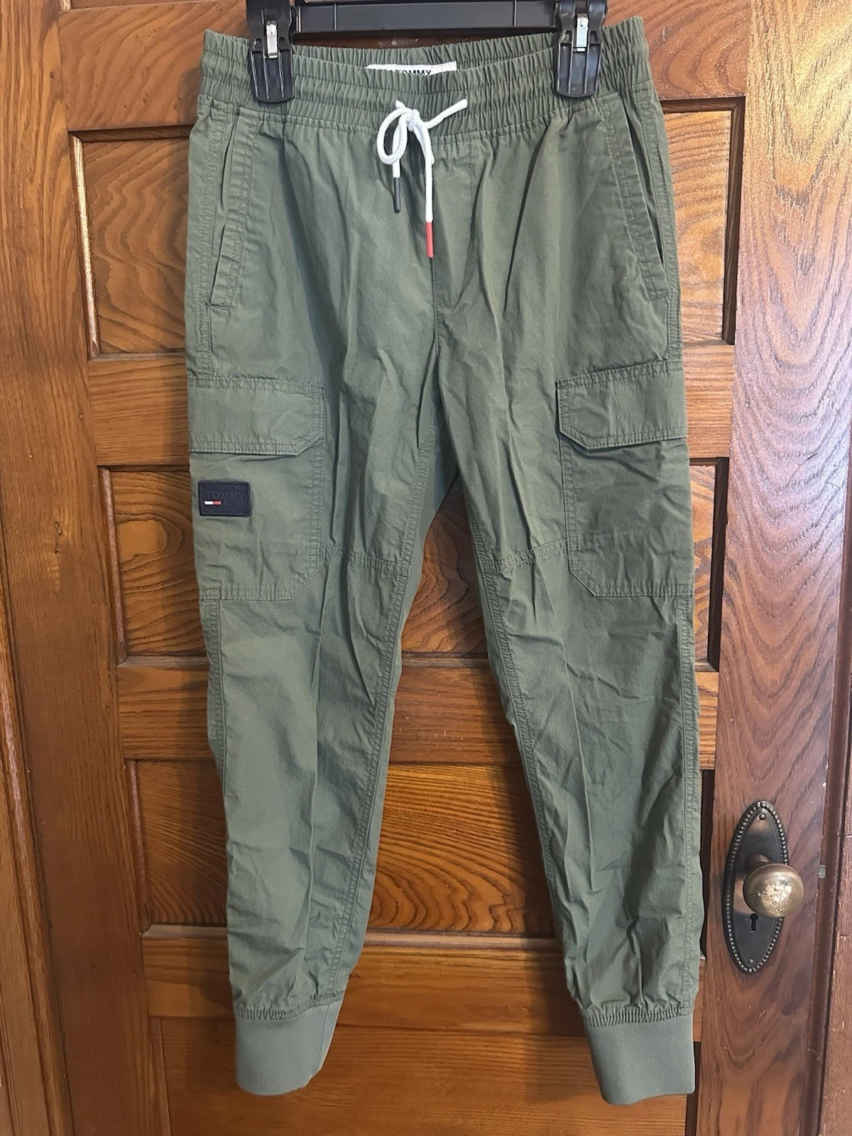 Tommy Hilfiger Dark Green Cargo Pants, Size XS, Barely Worn, Perfect Condition’