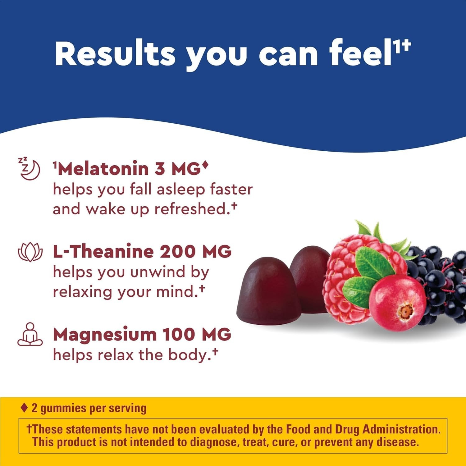 Nature Made Wellblends Sleep and Recover, Sleep Aid with Melatonin 3mg to Suppor