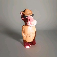 1981 Bandai Vintage Wind Up Walking Pink Panther Made in Singapore