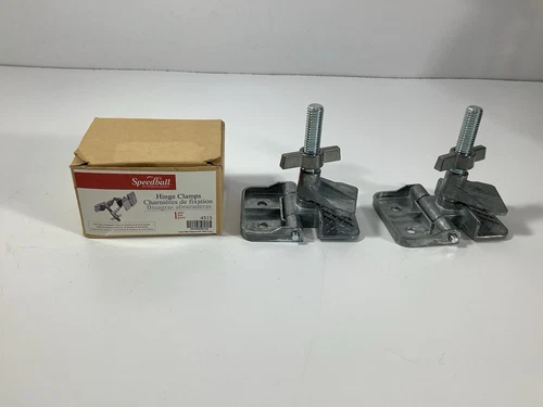 Speedball Hinge Clamps Silk Screen Printing #4513 New Open Box Pair NOS