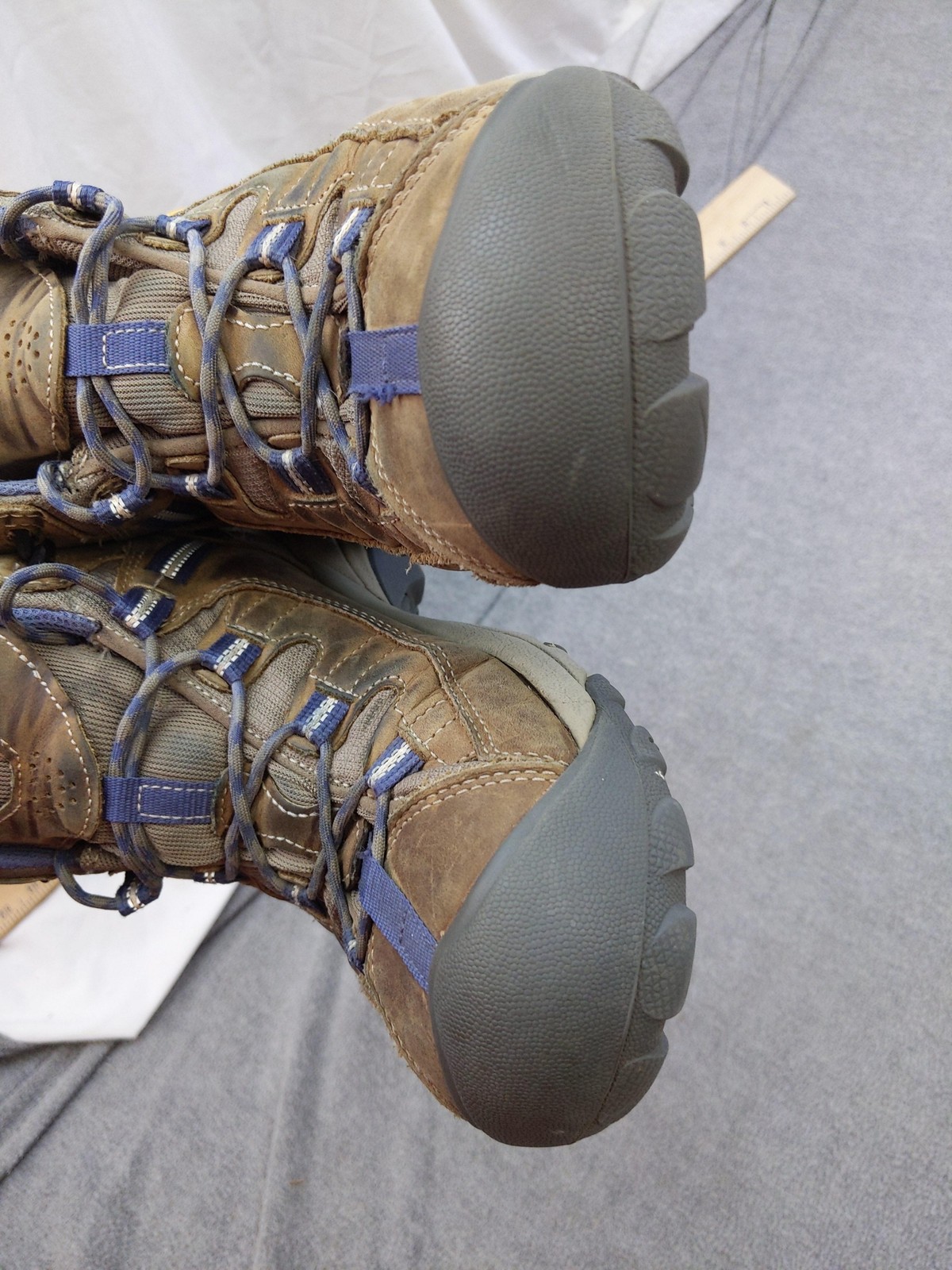 Scarpe da trekking KEEN Targhee II da donna taglia 10 marroni impermeabili outdoor stivali trail