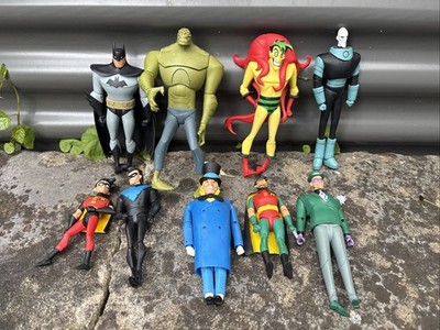 Batman The Animated Series Figuren Konvolut Kenner 1995 Croc Robin Riddler x9