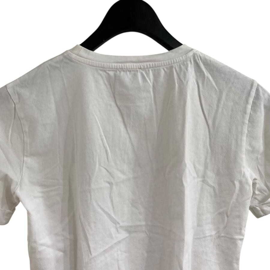 【値下げ】CHANEL UNIFORM ココマークTシャツ ホワイト×レッド サイズ：XS (新宿店) CHANEL T-shirt Uniform Coco Mark White Red Women Size XS