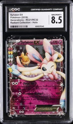 Sylveon-EX graded CGC 8.5 for sale on eBay