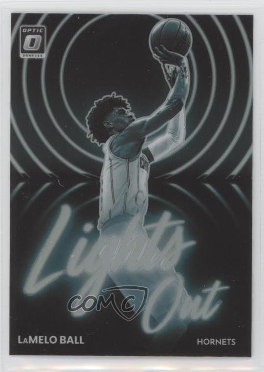 2022-23 Panini Donruss Optic Lights Out Holo Prizm LaMelo Ball #3 11qd