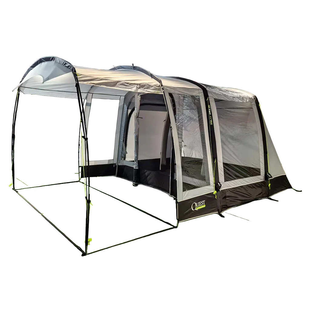 Quest Buzzard 300 Lightweight Poled Campervan Driveaway Awning - Low (180-210)