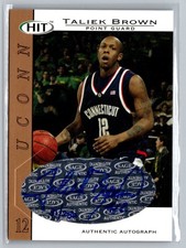 2004 Sage Hit Authentic Autograph #A28 Taliek Brown AU SN 31/250