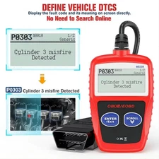 Car Diagnostic Tool - Upgraded MS309 OBD2 OBDII EOBD Fault Code Reader Scanner