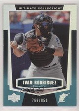 2003 Upper Deck Ultimate Collection 766/850 Ivan Rodriguez #50 HOF 0l2